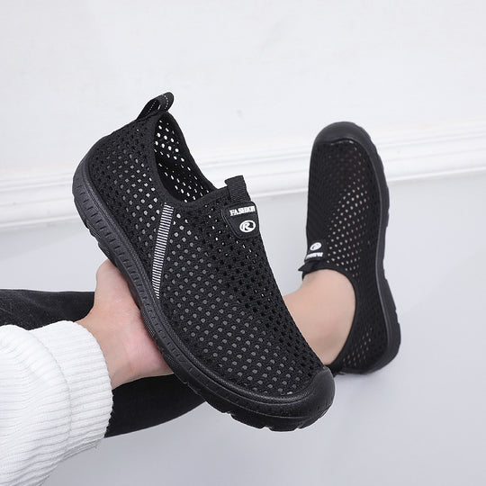 Damen atmungsaktive Freizeitschuhe aus Mesh-Material EB