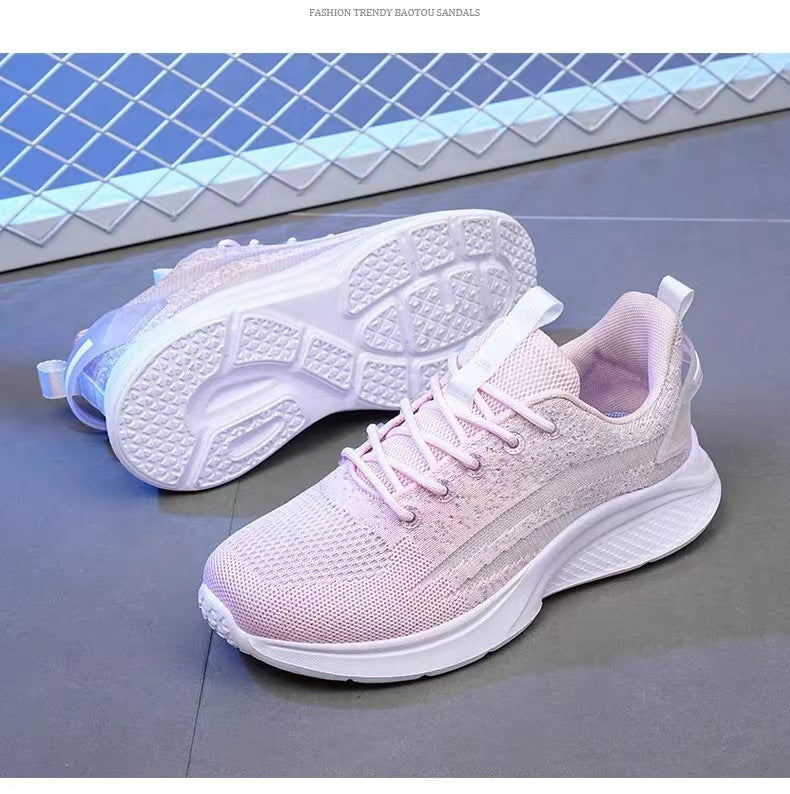 Damen Hochleistungs-Sneaker mit atmungsaktiver Strickoberfläche und dämpfender Sohle EB