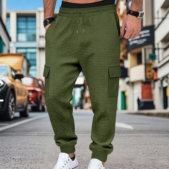 Herren Cargo-Hose mit elastischem Bund und praktischen Seitentaschen EB