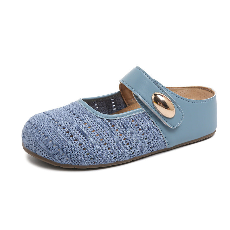 Damen Bequeme Ballerinas mit verstellbarem Riemen EB