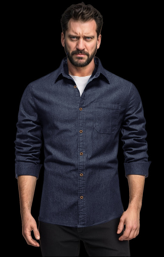 Herren Denim Hemd EB