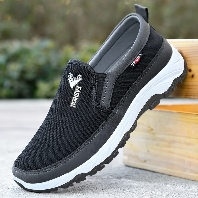 Damen Sportliche Slip-On Sneakers EB
