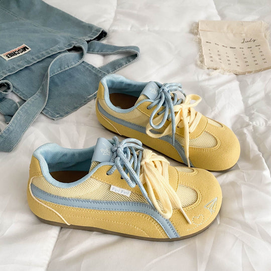 Damen Sportliche Textilsneaker mit innovativer Mesh-Oberfläche EB