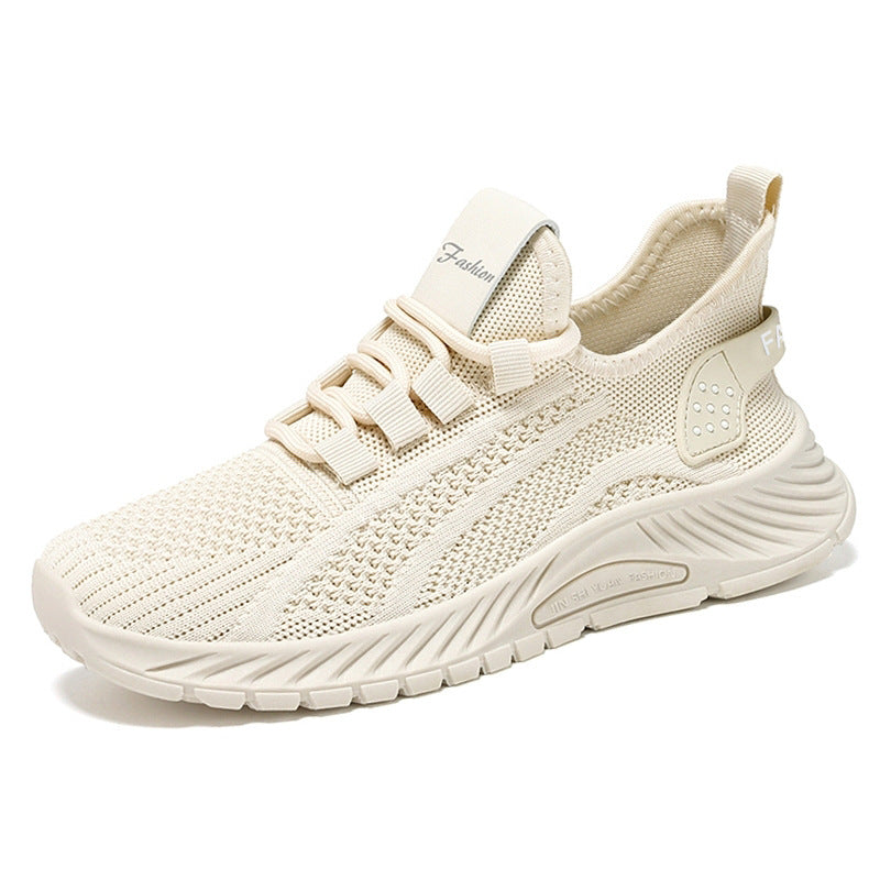 Damen Atmungsaktive Freizeit Sneakers mit rutschfester Sohle EB