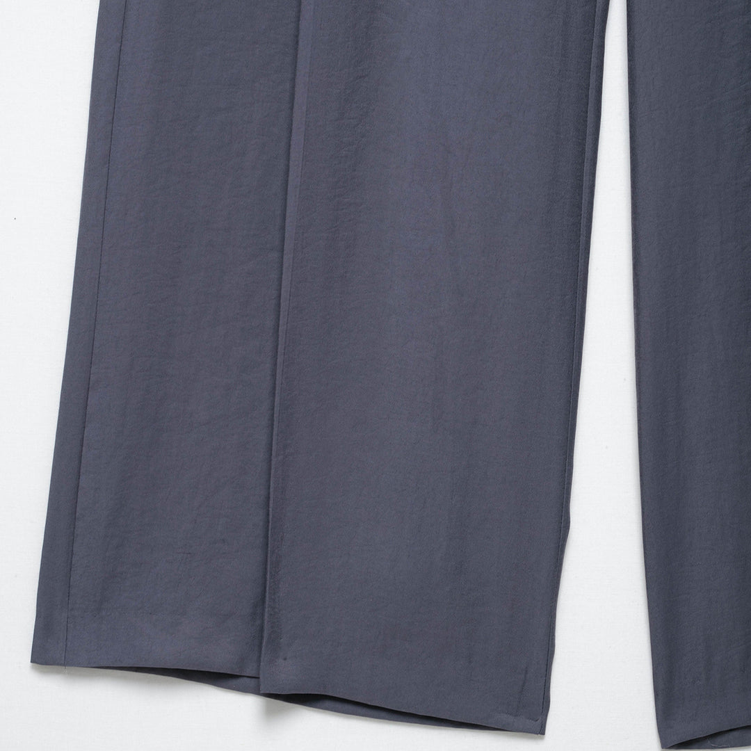 Damen weit geschnittene Palazzo-Hose mit elastischem Bund EB