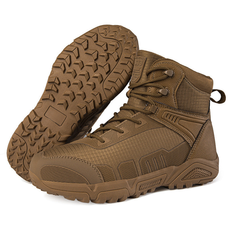 Herren robuste Outdoor-Stiefel mit rutschfester Sohle EB