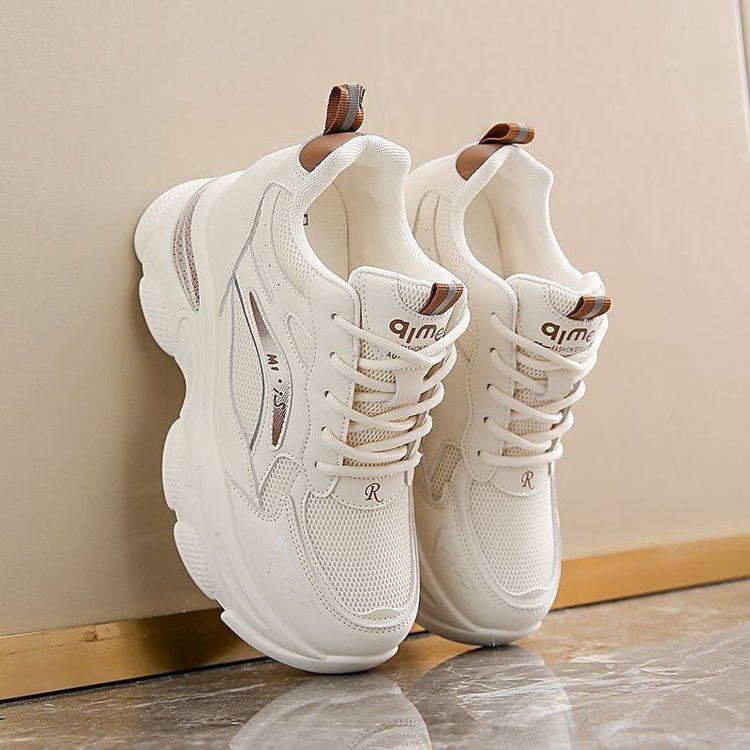 Damen atmungsaktive Komfort-Sneaker mit dämpfender Sohle EB