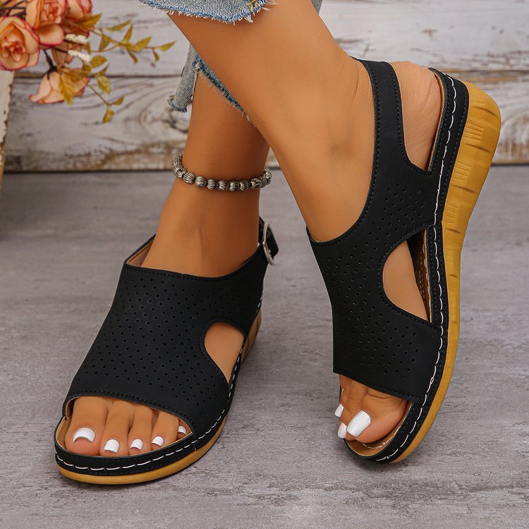 Damen Bequeme Sandalen EB