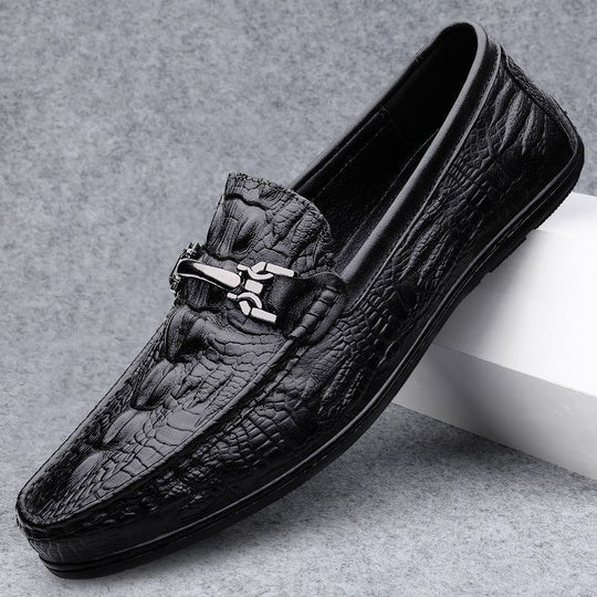 Herren Elegante Mokassins aus hochwertigem Leder mit zeitlosem Design EB