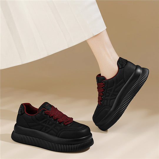Damen modische Plateau-Sneaker mit innovativem Dämpfungssystem EB