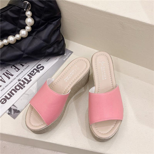 Damen Bequeme und stilvolle Plateausandalen EB