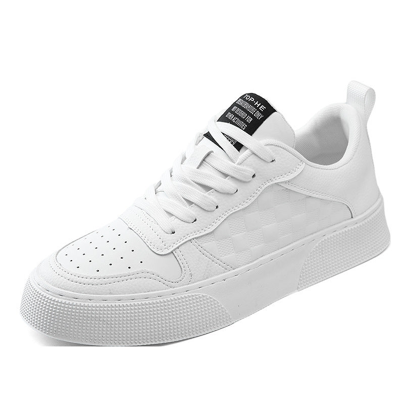 Damen Sneakers im modernen Karomuster mit rutschfester Sohle und atmungsaktivem Obermaterial EB