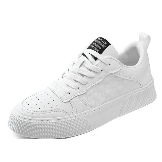 Damen Sneakers mit kariertem Obermaterial und markanter Sohle EB