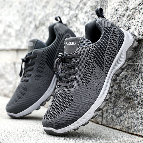 Damen Komfortable und flexible Laufschuhe mit atmungsaktivem Mesh-Obermaterial EB