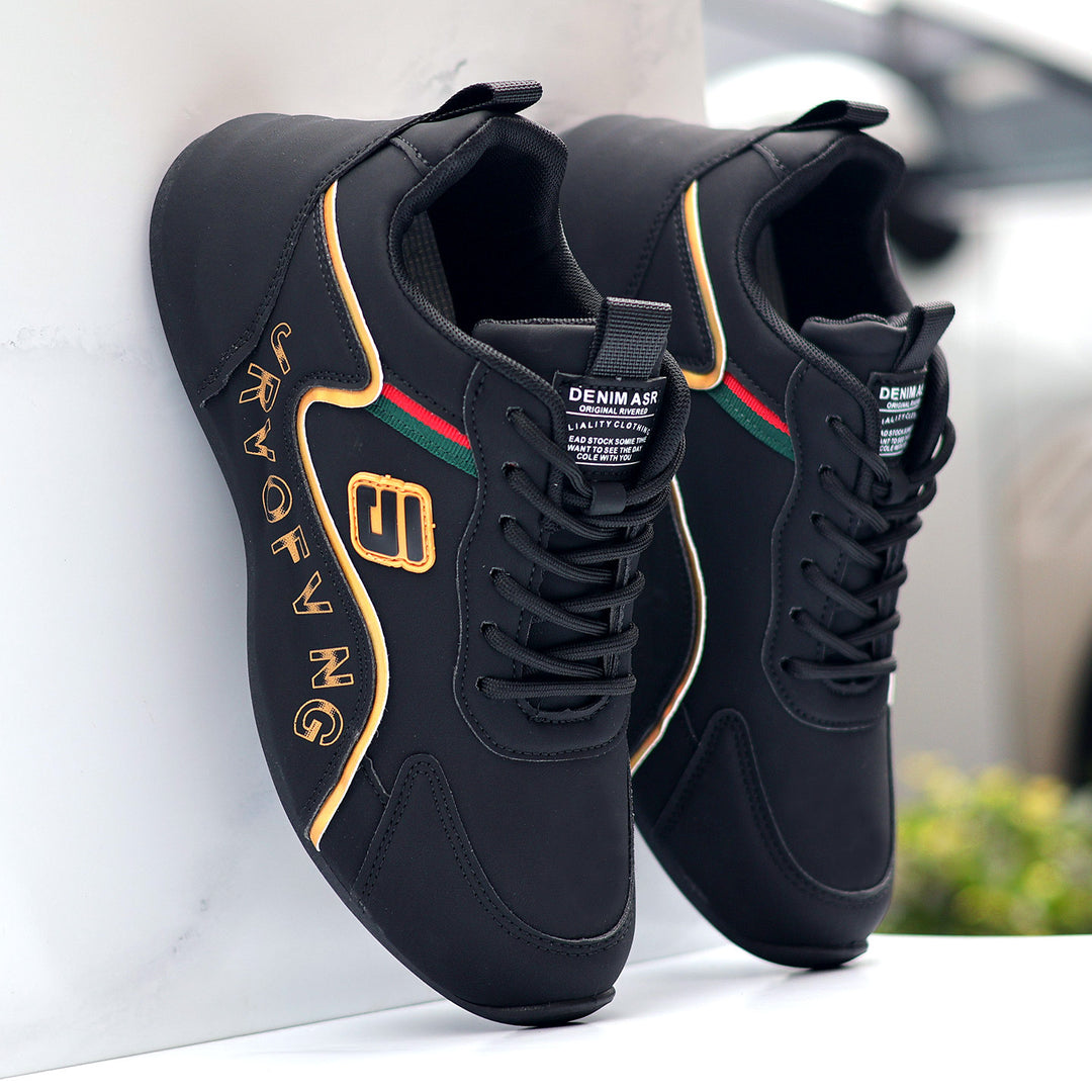Damen Sportliche Sneakers mit verstärkter Sohle und elastischem Obermaterial EB