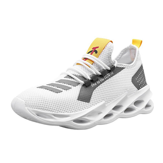 Damen Sportliche Dämpfung Sneakers mit atmungsaktivem Obermaterial EB
