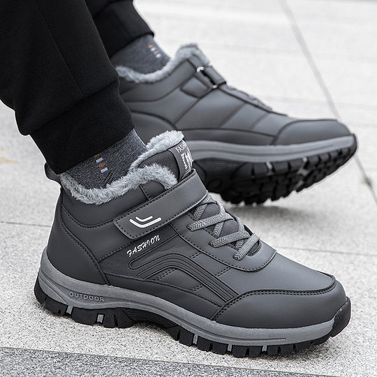 Damen Sportliche Winter Sneaker mit Warmfutter und rutschfester Sohle EB