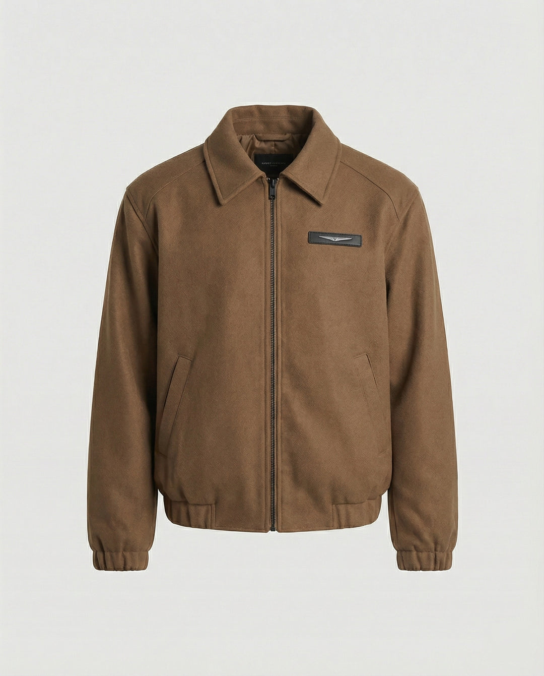 Khaki Herren Freizeitjacke American Vintage Style Herbst Jacke Bomberjacke