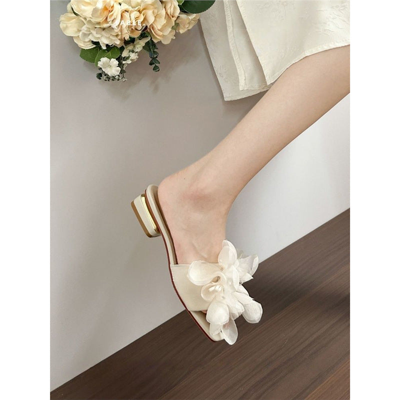 Damen elegante Blumensandalen EB