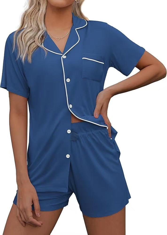 EB | Strickjacke Revers Loungewear Set
