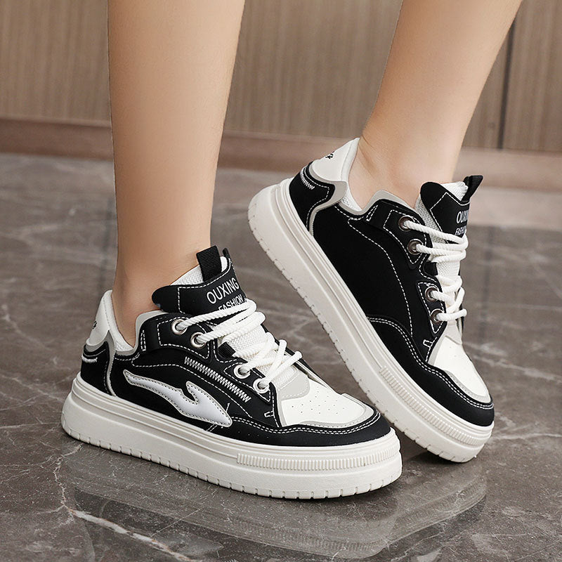 Damen modische Sneaker mit futuristischem Design und ergonomischer Dämpfung EB