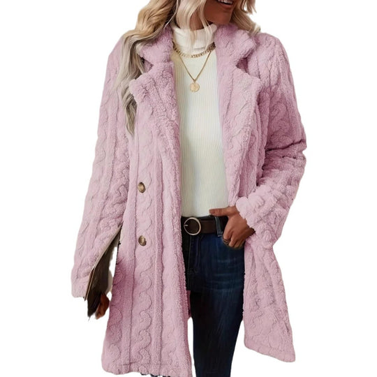 Damen Strickjacke im cardigan Stil EB