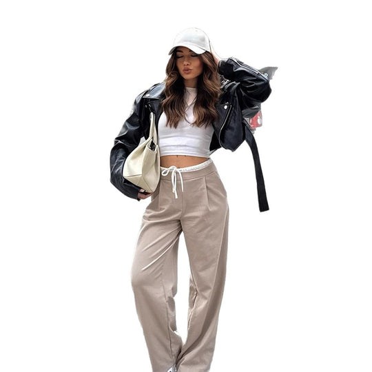Damen cropped jacke EB