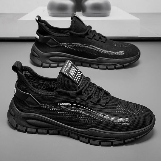 Damen Sportliche Laufschuhe mit atmungsaktivem Mesh-Obermaterial und stoßdämpfender Sohle EB