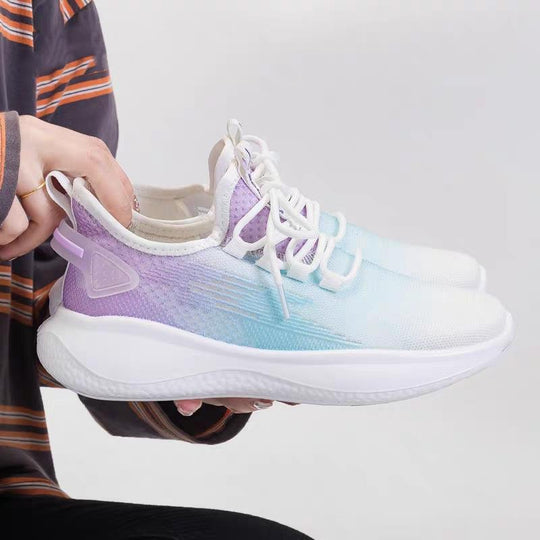 Damen Atmungsaktive Fitness Sneakers mit flexibler Laufsohle und innovativer Dämpfungstechnologie EB