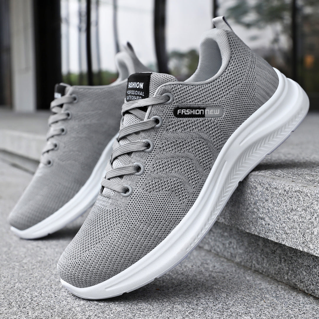 Damen Atmungsaktive Komfort Sneaker mit flexiblem Mesh-Obermaterial EB