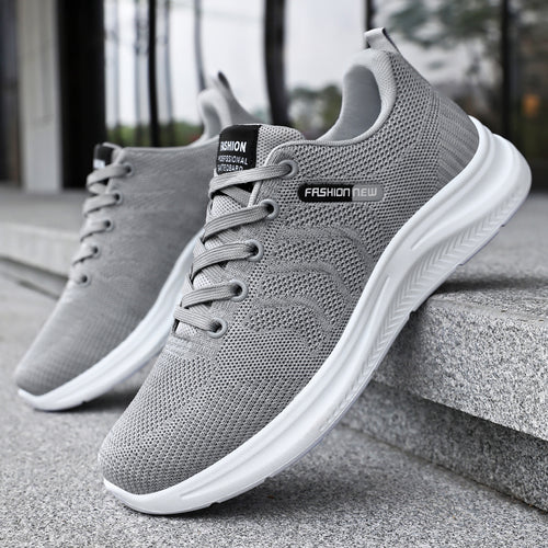 Damen Atmungsaktive Komfort Sneaker mit flexiblem Mesh-Obermaterial EB