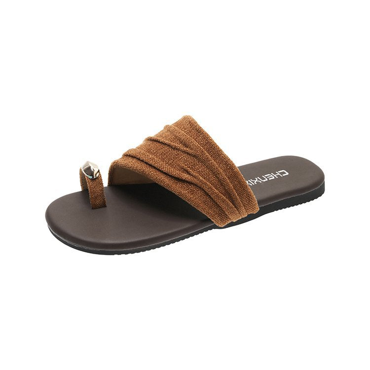 Damen Komfortable Sandalen mit geschmeidiger Riemenführung und modischem Design EB