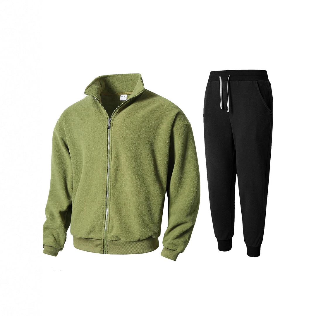 Herren Fleecejacke und Jogginghose Set EB