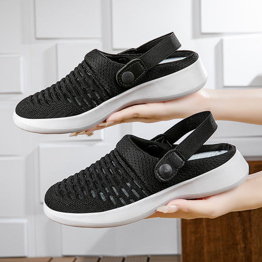 Damen Atmungsaktive Freizeitschuhe mit elastischem Riemen EB