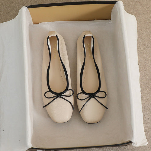 Damen Ballerinas mit elegantem Schleifenakzent und hochwertigem Obermaterial EB