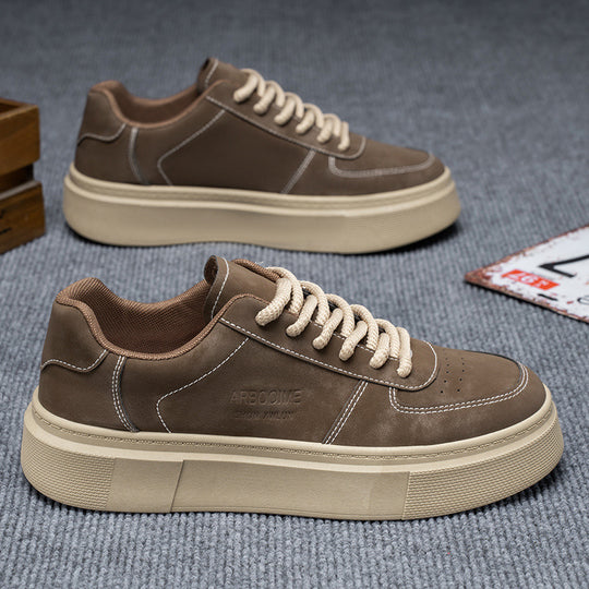 Damen modische Sneakers mit dicker Profilsohle und robustem Obermaterial EB