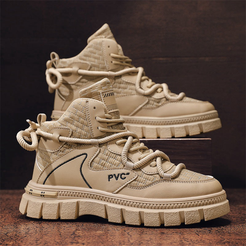 Damen Sportliche High-Top Sneaker mit rutschfester Sohle und bequemem Innenfutter EB