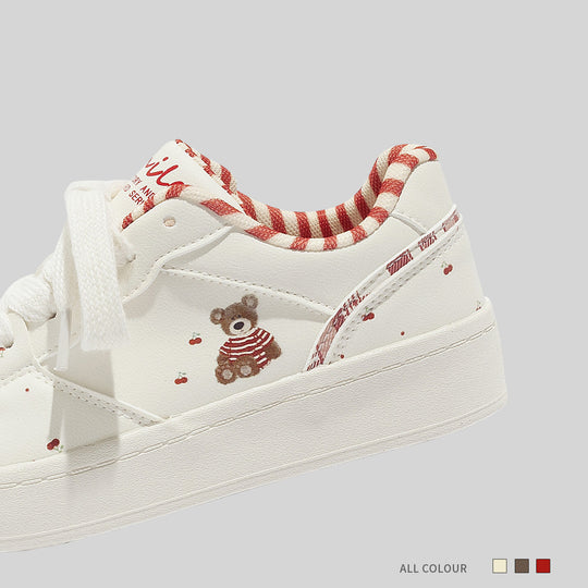 Damen Sneakers mit tierischem Motiv und atmungsaktiver Oberfläche EB