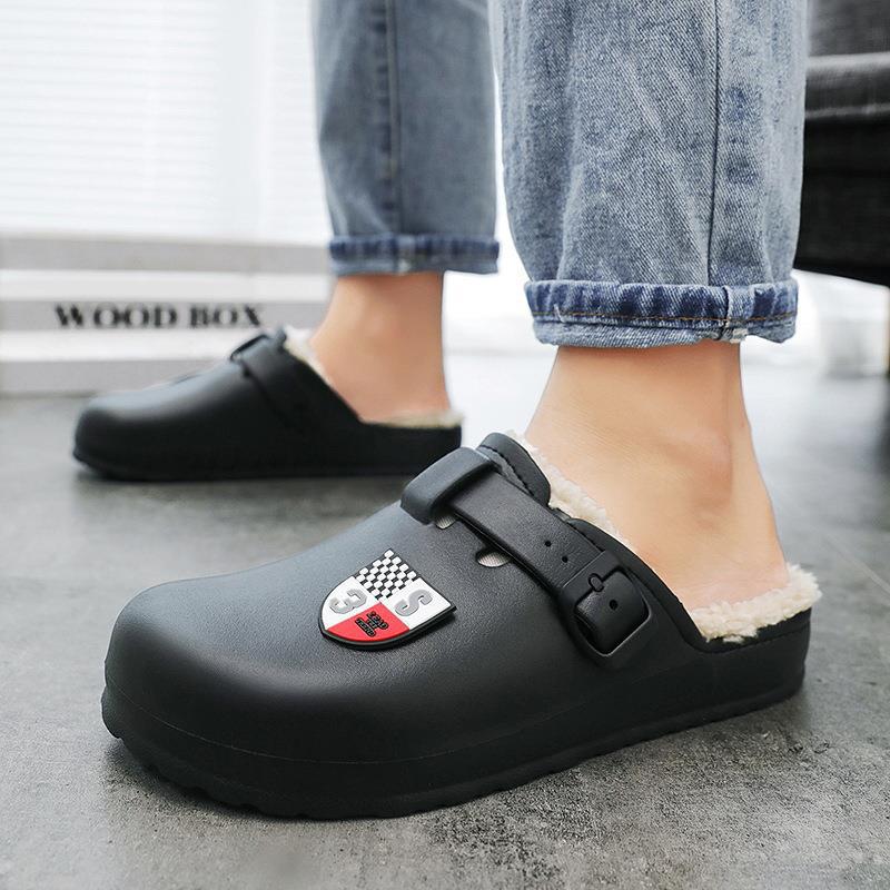 Damen Komfortable Clogs mit weichem Innenfutter EB