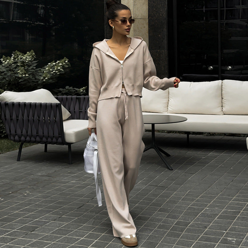Damen lässiger Hoodie-Set EB