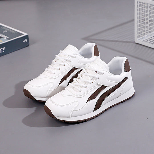 Damen Sportliche Sneakers mit hochwertigem Obermaterial und rutschfester Sohle EB