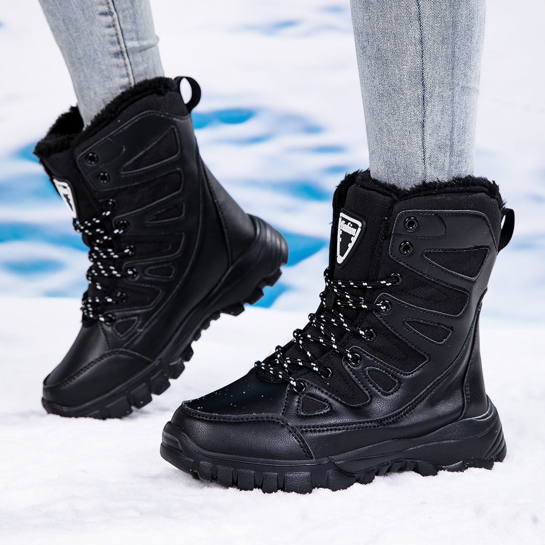 Damen Thermo-Winterstiefel mit isolierendem Futter und rutschfester Sohle EB
