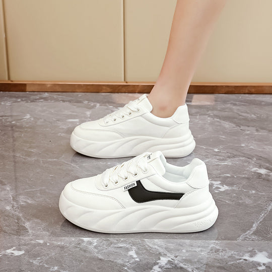 Damen Sneakers mit dämpfender Plattform und atmungsaktivem Obermaterial EB