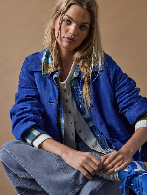 Damen zeitgemäße Utility-Jacke EB