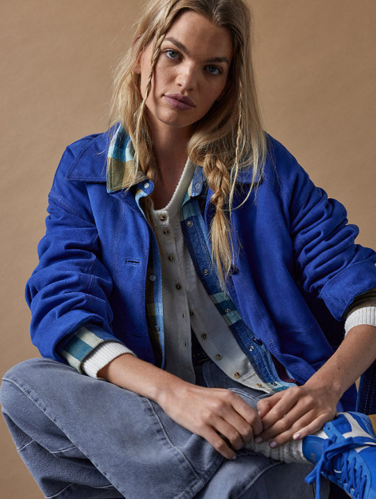 Damen zeitgemäße Utility-Jacke EB