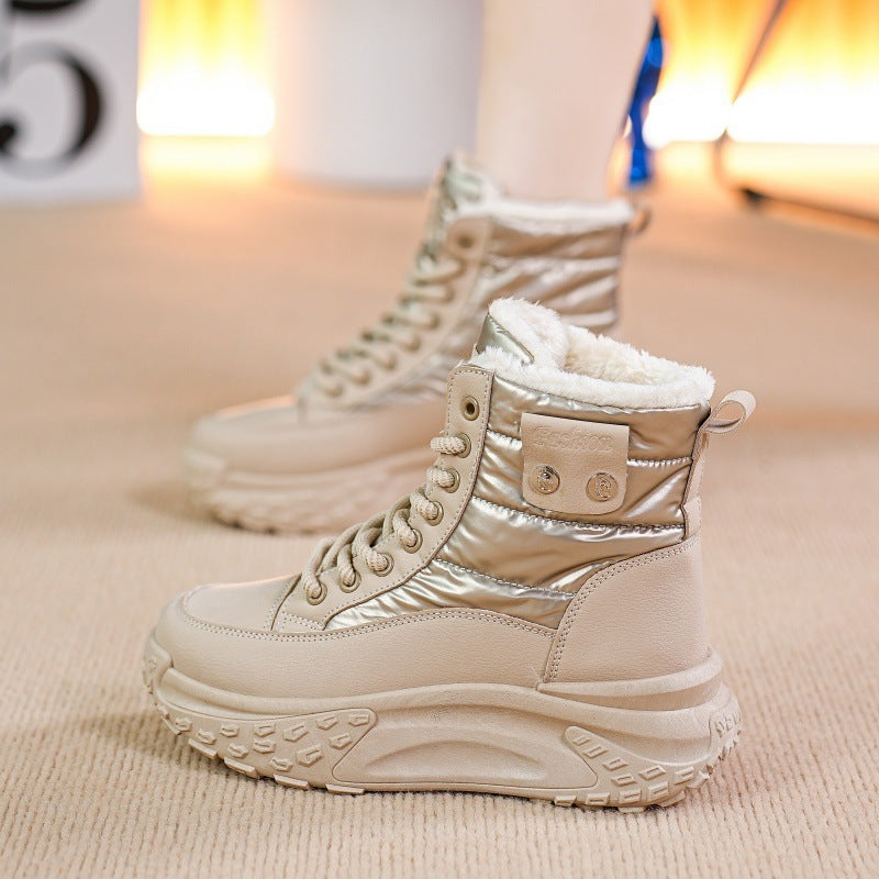 Damen Winterstiefel mit isolierendem Innenfutter und rutschfester Sohle EB