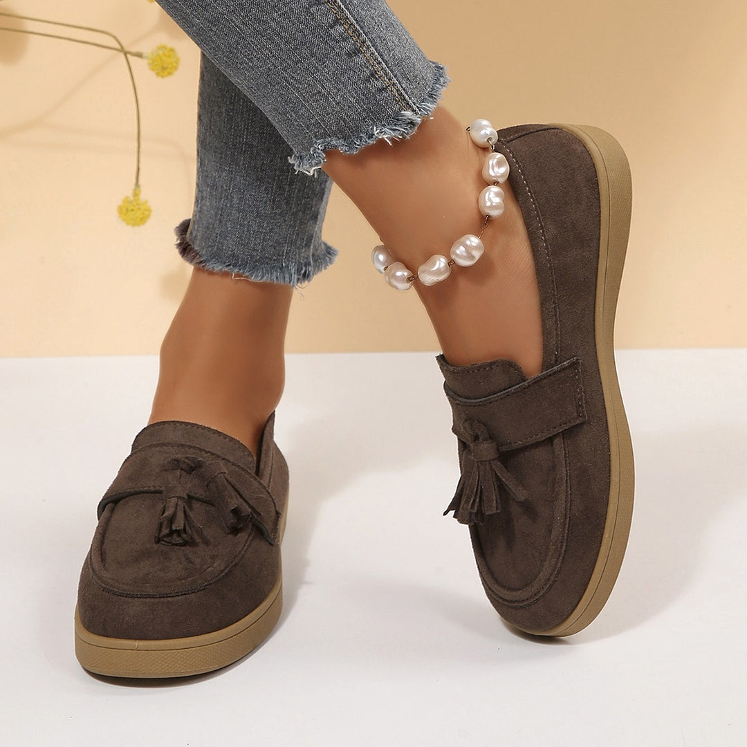 Damen Mokassins mit Quasten EB