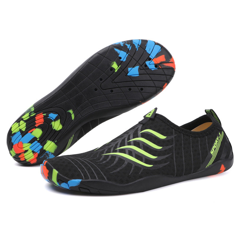 Damen Vielseitige Aqua-Badeschuhe mit rutschfester Sohle und flexibler Passform EB