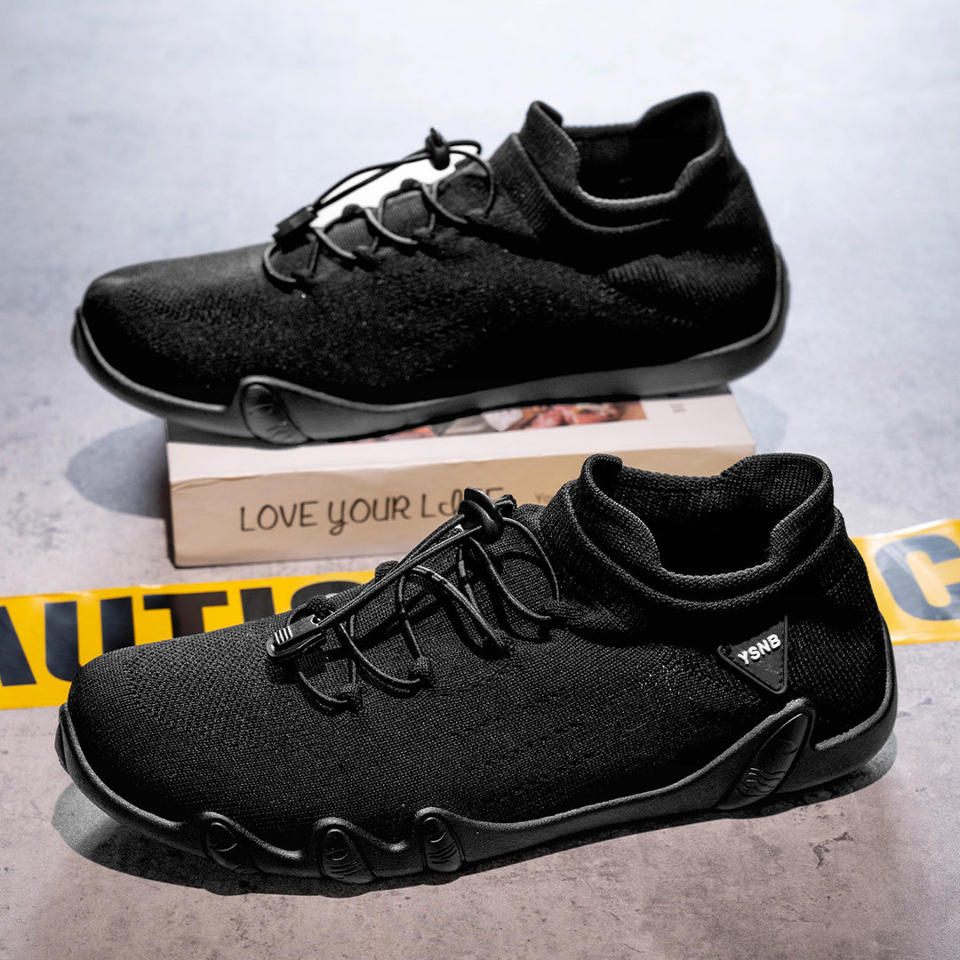 Damen Elastische Freizeitschuhe mit stoßdämpfender Sohle und atmungsaktivem Obermaterial EB