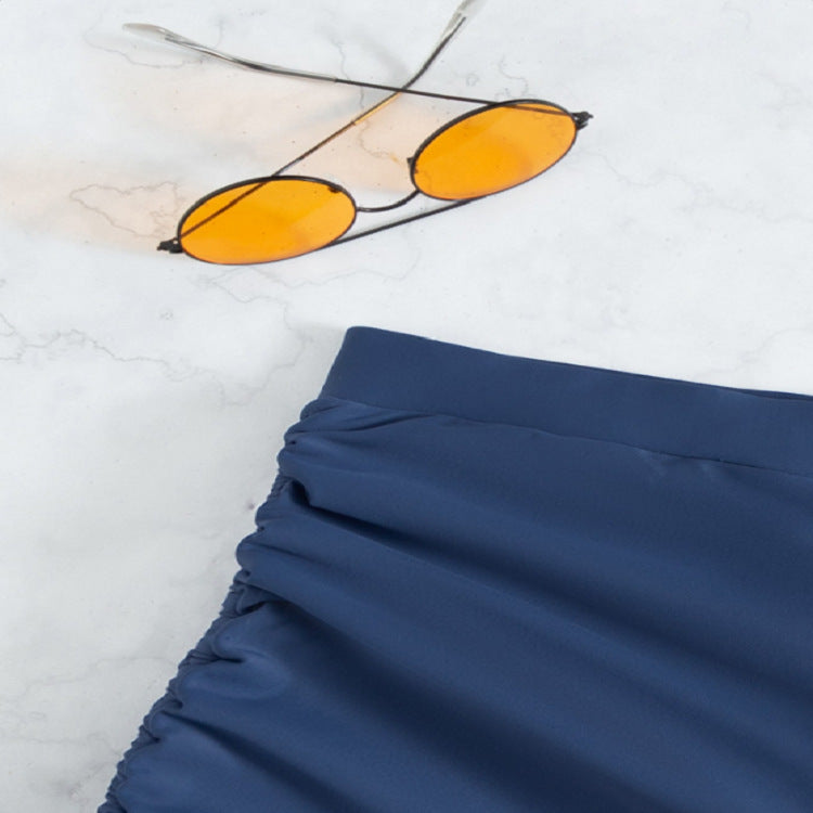 Damen Sportliche Badeshorts mit raffiniertem Rüschendesign EB